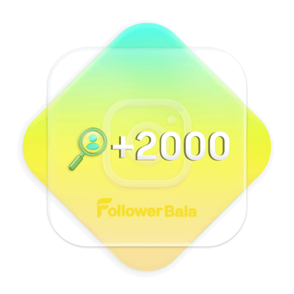 2000 پروفایل ویزیت پیج اینستاگرام 