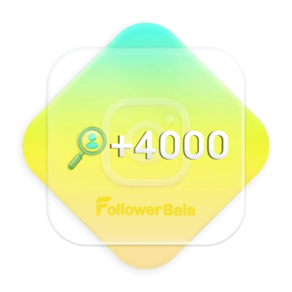 4000 پروفایل ویزیت پیج اینستاگرام 