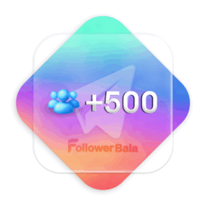 500 ممبر گروه تلگرام