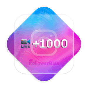 1000 بازدید کننده لایو اینستاگرام