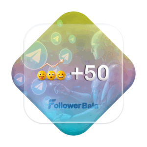 50 ری اکشن خودکار تلگرام