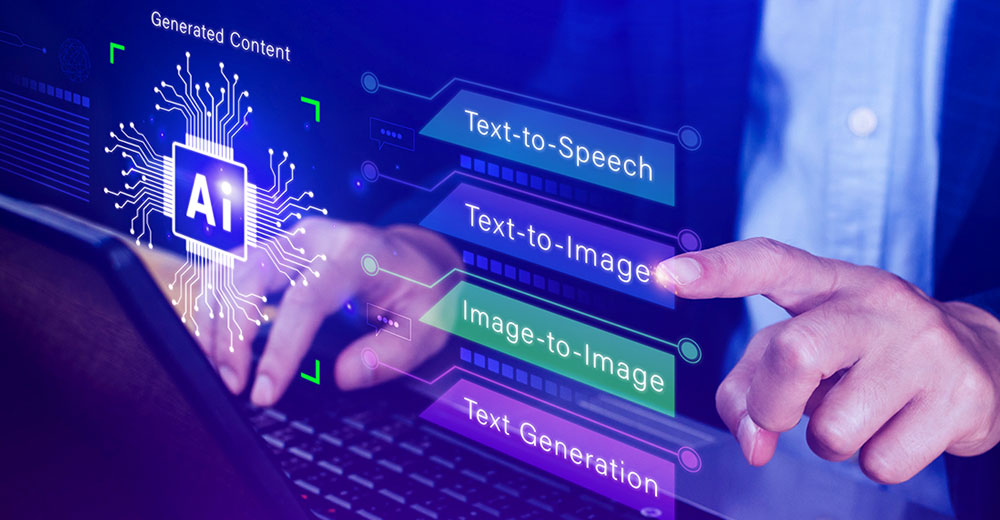 ابزار تولید محتوا با هوش مصنوعی 