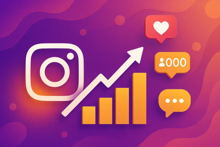 پک فالوور میکس طلایی اینستاگرام