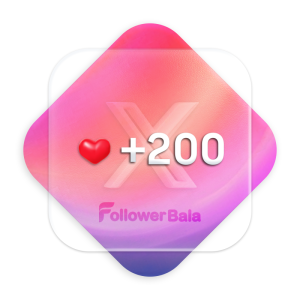 200 لایک ایکس (توییتر)