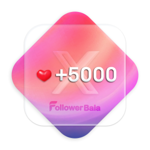5000 لایک ایکس (توییتر)