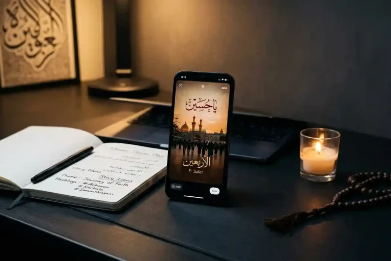 ساخت استوری اربعین
